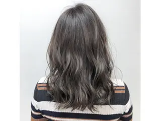 セミロング 澤 幸梨愛のヘアスタイル
