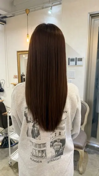 ロング カラー 🎀RUI/髪質改善 /美髪矯正/艶カラーのヘアスタイル