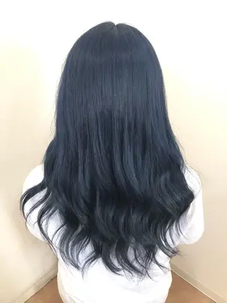 セミロング カラー 福岡 舞のヘアスタイル