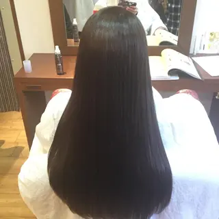 ロング カラー パーマ SALOWIN GINZA所属・✨ツヤ髪デザイナー ✨ひかり✨のヘアスタイル