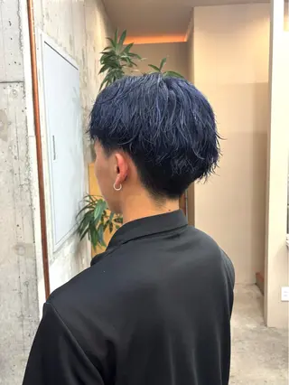 ショート カラー メンズ オクダアキホ /透明感カラー🫧のヘアスタイル