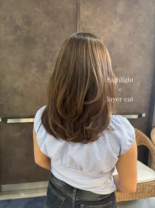 カラー AO所属・Haruka🌺府中 /ボブ/海外ヘアのヘアスタイル