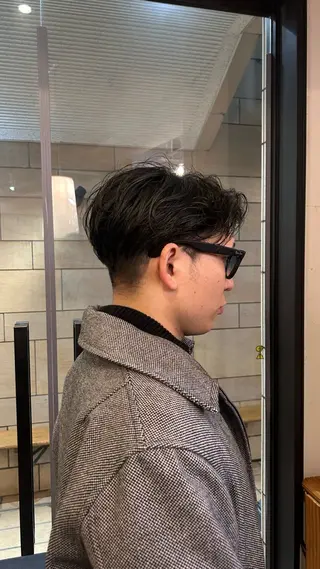 ミディアム メンズ 🌿ボブ パーマ高橋啓太🌿のヘアスタイル