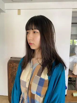 セミロング カラー GATTACA所属・KEI gattacaのヘアスタイル