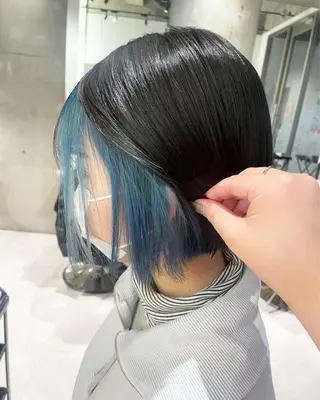 ショート カラー 美髪矯正/ハイトーン 🪸🩰ヒナコのヘアスタイル