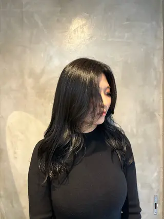 ロング カラー 表参道 夏カラー/嵐士のヘアスタイル