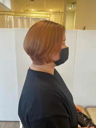 ショート 平間 稔希のヘアスタイル