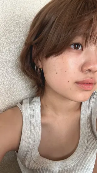 ショート メンズハイトーン/栄 /イトウタケルのヘアスタイル