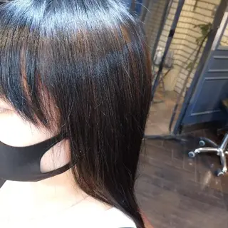 カラー ロング youres  hair  髪質改善トリートメント&ヘッドスパ新宿三丁目店所属・髪質改善 芝井千晶のヘアスタイル