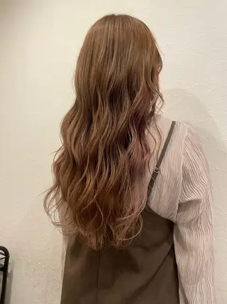 ロング カラー たけかわ みずきのヘアスタイル