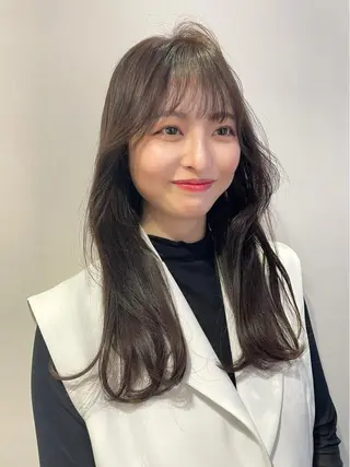 ロング カラー Journey所属・政木 きららのヘアスタイル