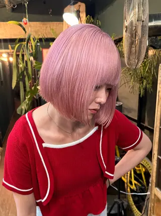 ミディアム カラー vivre libre所属・仲村 真里奈のヘアスタイル