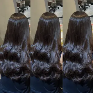 カラー ラフィスヘアードープ所属・レイヤーと透明感の アユカ🫒オリーブのヘアスタイル