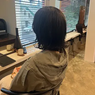 ミディアム カラー 無料カラー🧹 miyukiのヘアスタイル