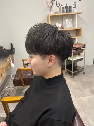 ショート パーマ ヘアアレンジ メンズ 🔥メンズ特化🔥 木村 祐太のヘアスタイル