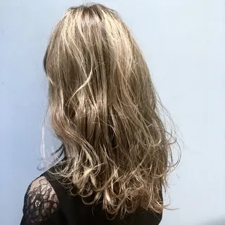 ロング カラー 🌈ぷる艶カラー🌈 髪質改善👑柳沼尚貴のヘアスタイル