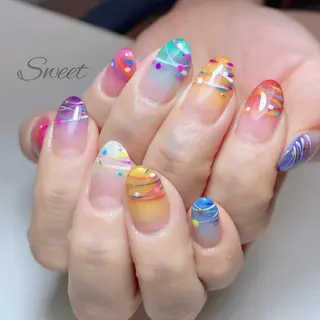 ネイル sweet 仲野陽子のネイルデザイン