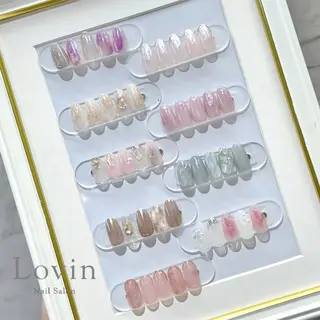 ネイル パラジェルプレミアムサロン nail care &spa Lovin［ラヴィン］所属・Azegami Minaのネイルデザイン