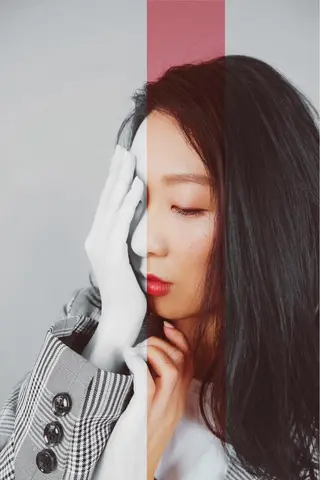 if所属・大崎if ほりはるかのヘアスタイル