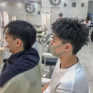 パーマ メンズ ✨️ツヤ髪✨️ 💫髪質改善💫間宮のヘアスタイル