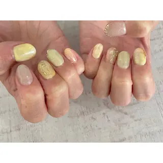 ネイル 𖡼 yumenoのネイルデザイン