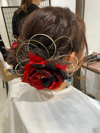 ロング ヘアアレンジ Avalon所属・Hiroshi ヒロシのヘアスタイル