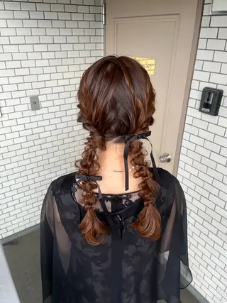 ヘアアレンジ 推し活＊イベントヘア 💕ゆり🐈🐾のヘアスタイル