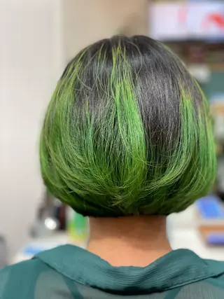 ミディアム カラー Snaly カラー特化ページのヘアスタイル