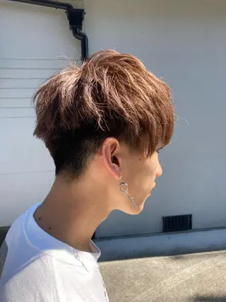 カラー メンズ 丹田 龍輔のヘアスタイル