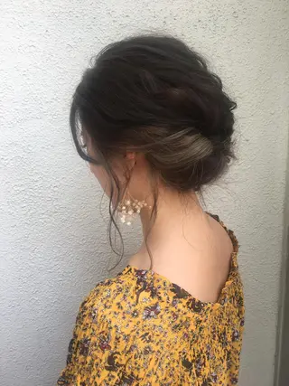 ヘアアレンジ ラブーケ中川中島店 クラタチカコのヘアスタイル