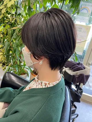 ショート ショート・ウルフ✂︎ 安住有咲子のヘアスタイル