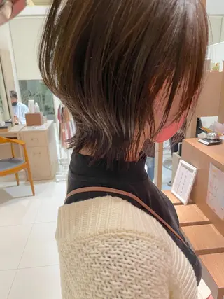 ミディアム カラー 鶴岡で縮毛矯正なら お任せ！ハヤシナオミのヘアスタイル