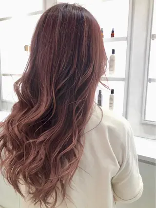 ロング カラー パーマ 天野 涼のヘアスタイル