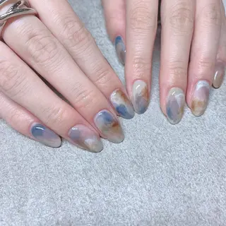 カラー ネイル Cozy_ ilumのネイルデザイン