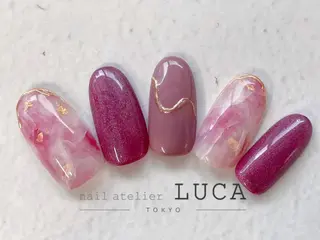 ネイル ネイルアトリエルカ スタッフのネイルデザイン
