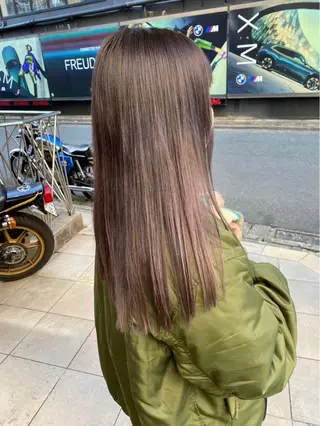 ロング 🍒暖色/艶カラー/ moe🍒のヘアスタイル