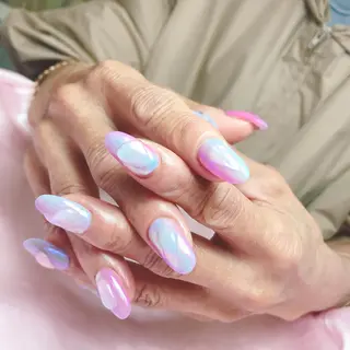 ネイル 深爪を断らない スカルプ高評価店のネイルデザイン