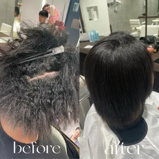 メンズ ☔️縮毛矯正特化☔️ 竹口はるかのヘアスタイル