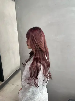 艶暖色/ベージュ SAKI💜のヘアスタイル