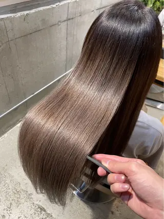 セミロング 髪質改善/韓国風 恵比寿/Renのヘアスタイル