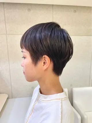 ショート 簡単スタイリングヘア 💫ﾖｺﾊｼのヘアスタイル