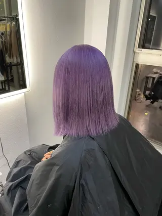 ミディアム カラー Cielro【 シェイロ 】所属・Cielro/ダブル カラー/西田咲希のヘアスタイル