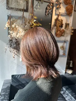 ミディアム カラー インナーカラー指名 No.1菊池柊真のヘアスタイル