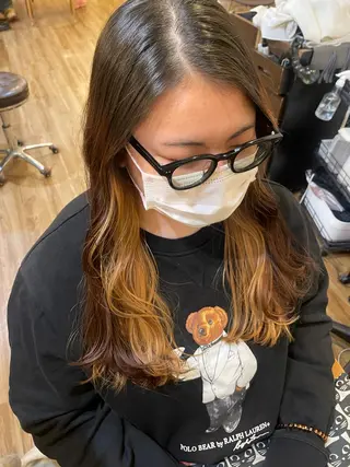 ロング 林 花鈴🐇🌸のヘアスタイル