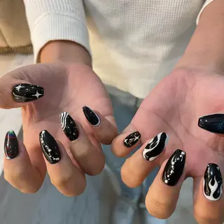 ネイル 栗田 ゆう子のネイルデザイン