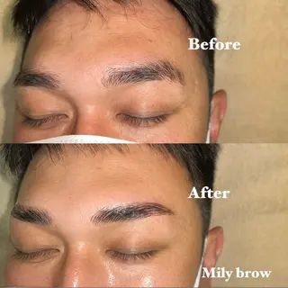 パーマ メンズ マツエク・マツパ アイブロウ アイブロウサロンMily所属・眉毛/美肌の専門店 Mily🍒ミウィの眉毛・アイブロウイメージ