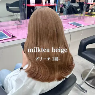 セミロング カラー ♡ダブルカラー特化♡ miyuのヘアスタイル