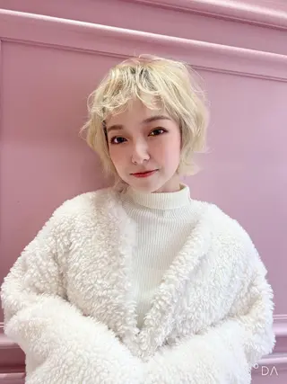 ショート ヘアアレンジ lien ヒジリのヘアスタイル