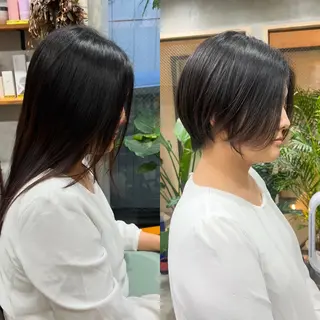 ショート U-fuショート 伊藤拓海のヘアスタイル