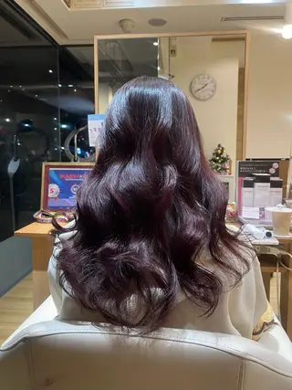ロング カラー Luce大宮所属・艶/暖色カラー Ayaka🫧🎀のヘアスタイル